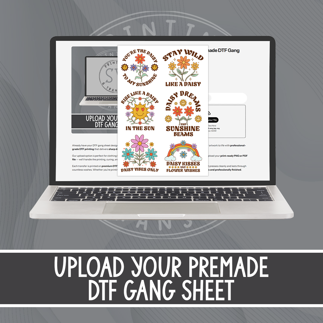 Upload Your Premade DTF Gang Sheet | SV Printing – SV Printing & Transfers